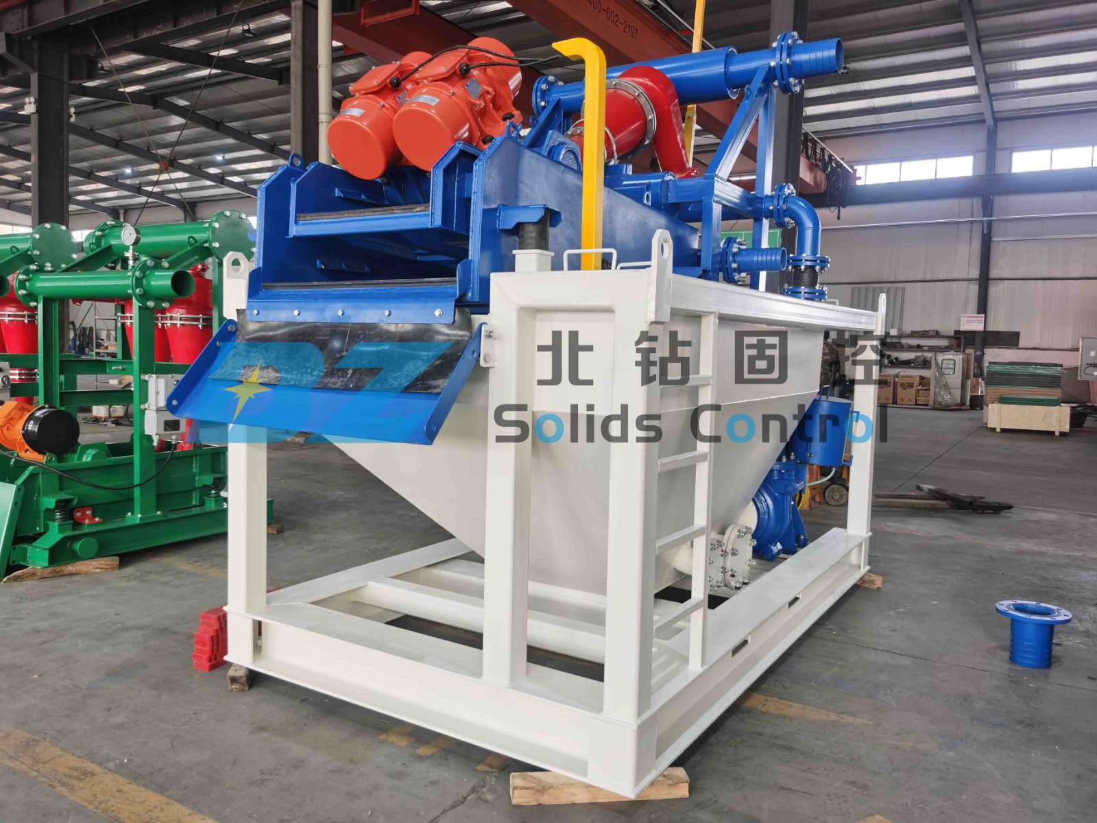 北鉆固控設(shè)備打樁泥漿回收系統(tǒng)銷往阿聯(lián)酋